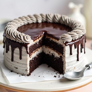 Oreo Drip Cake Recipe: Easy Family Dessert (Instant PDF Download)