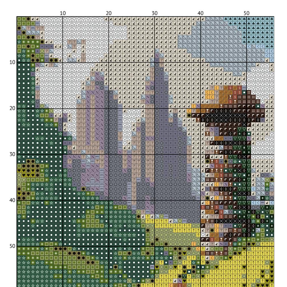 Hobbit House Cross Stitch Pattern - Fantasy Embroidery (PDF Kit) - Etsy