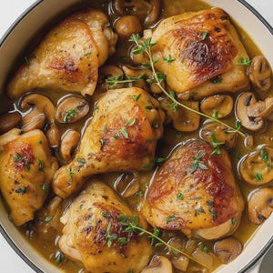 Best recipe for Easy Chicken Fricassee | Instant PDF Download | mom recipe | family recipe book | recipe download
