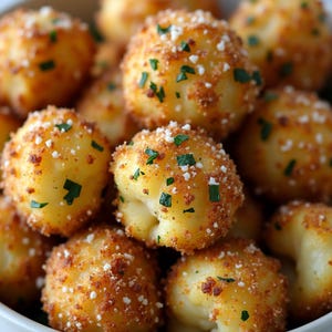 Parmesan Cauliflower Bites Recipe: Crispy, Cheesy Snack (Instant PDF Download)