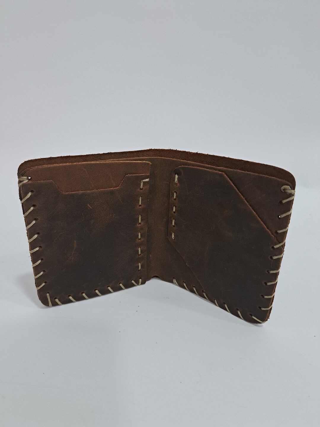 Classic Bifold Wallet, Mens Leather Wallet, Leather Wallet, Monogrammed