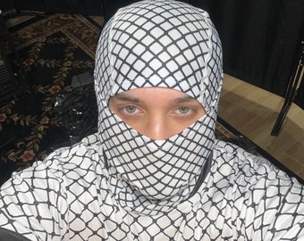 Palestine Keffiyeh Balaclava, Shemagh, Arab / Palestinian Fashion