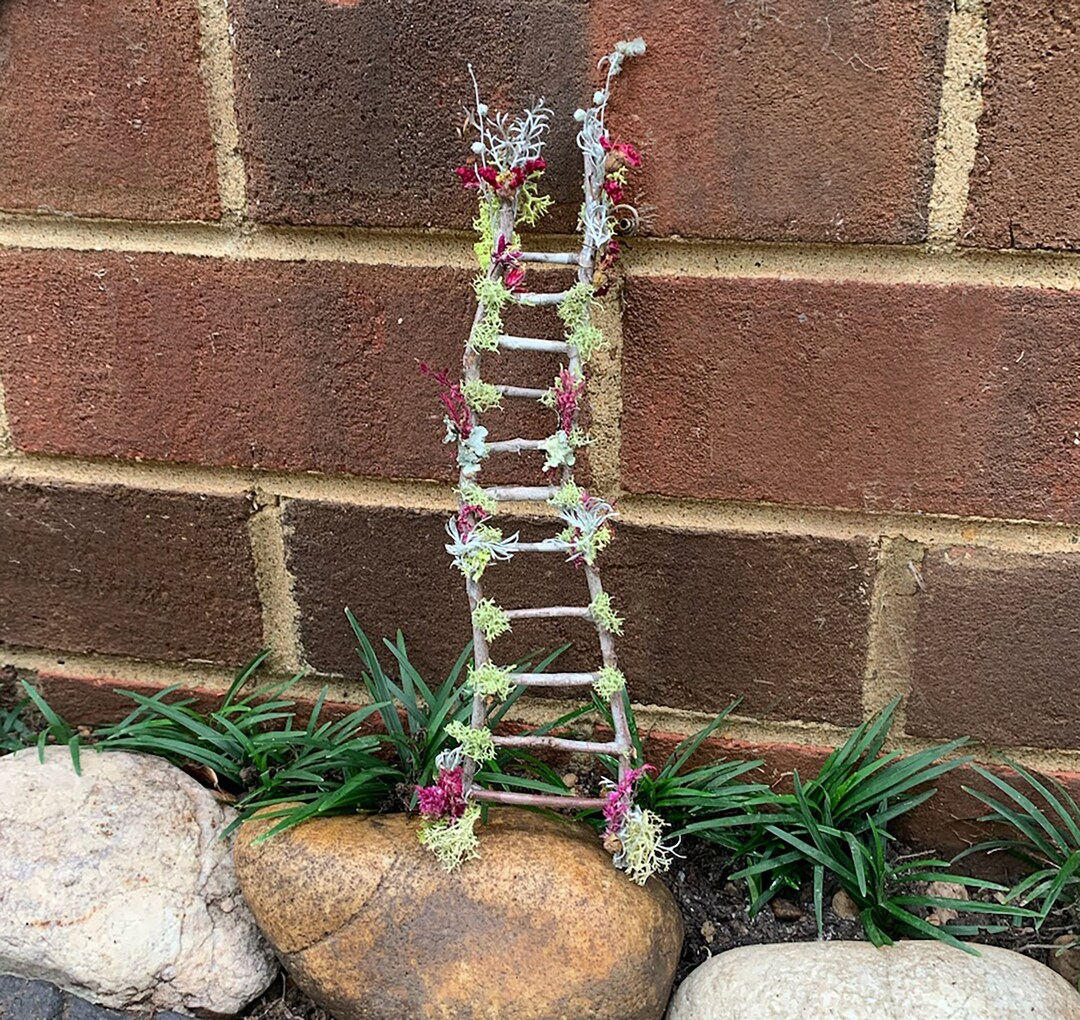 Handmade Fairy Garden Ladder for Fairy/gnome/zen Garden Home Etsy