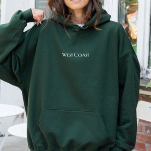 West Coast Sweatshirt, West Coast Crewneck, West Coast Bachelorette, Beach Sweatshirt, Beach Lover Gift, Beach Pullover, California Pullover