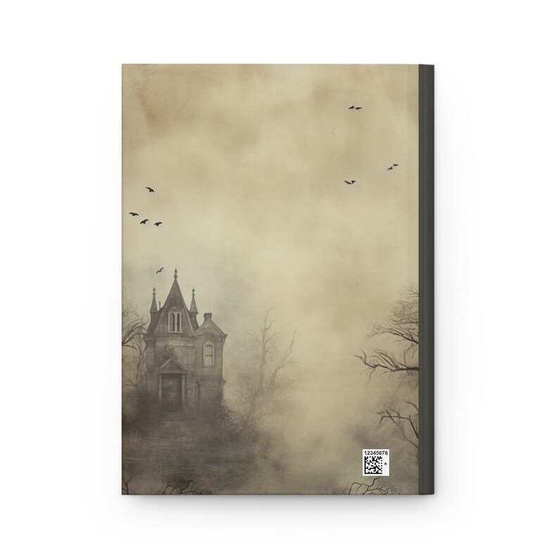 Hardcover Journal, Lined Journal or Notebook, Spooky Notebook, Everyday Journal, Diary for Her, Halloween Notebook, Spooky Lover Diary image 6