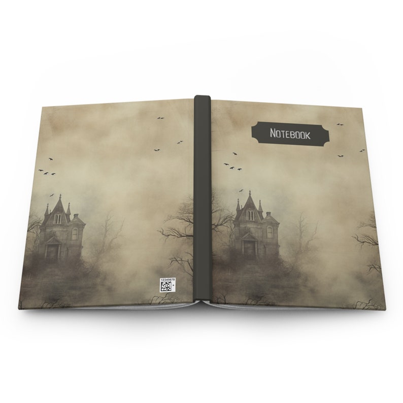 Hardcover Journal, Lined Journal or Notebook, Spooky Notebook, Everyday Journal, Diary for Her, Halloween Notebook, Spooky Lover Diary image 7
