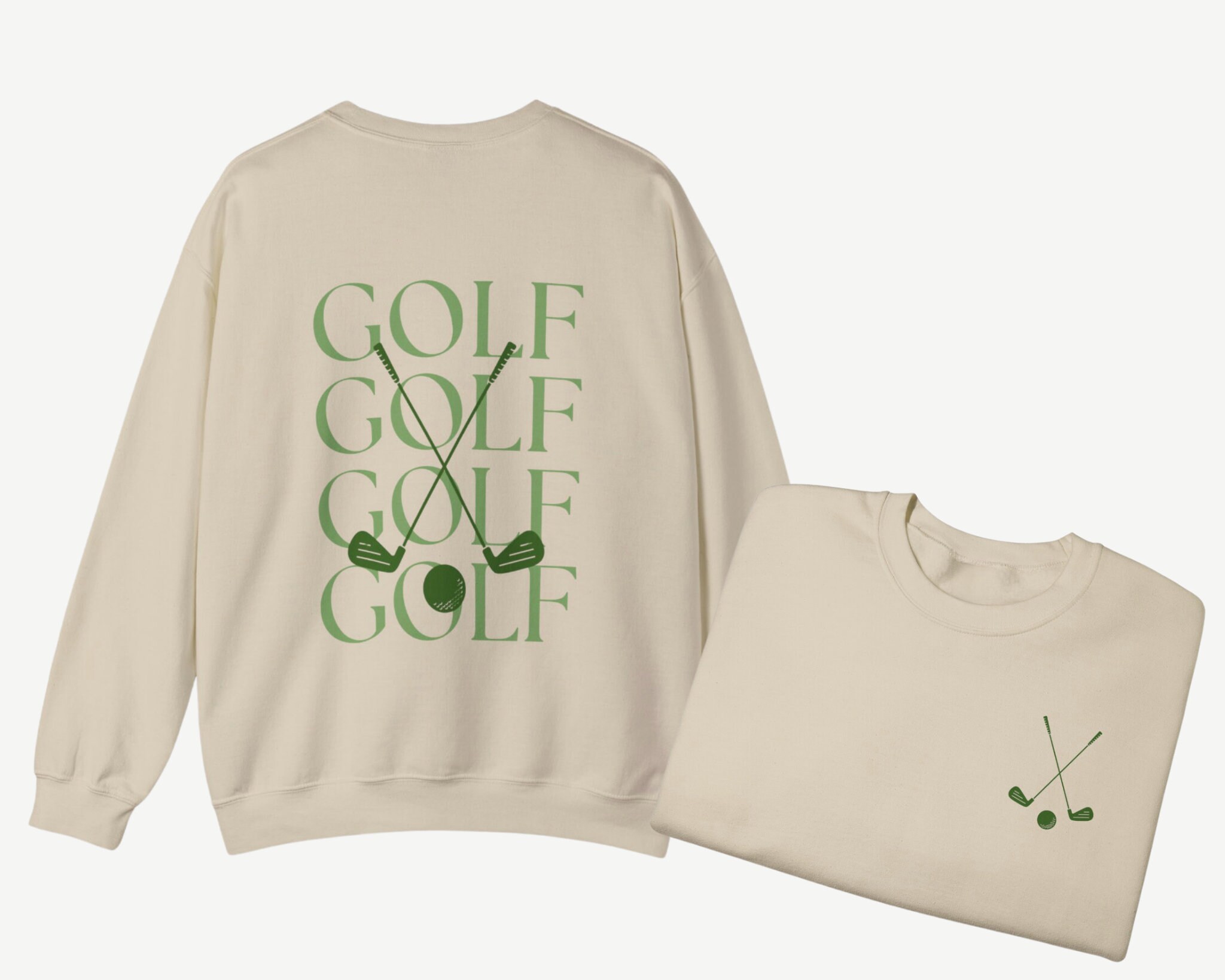Golf Sweatshirt or Crewneck Golf Lover Gift Women's