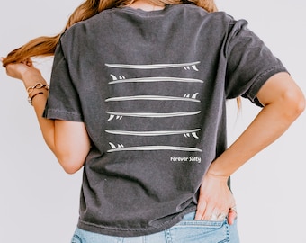 Comfort Colors T-Shirt, Beach T-Shirt, Surfing Graphic Tee, Beach Lover Shirt, Summer Vibes Shirt, Surf Tee, Women's Beach Tee, Beachy Shirt