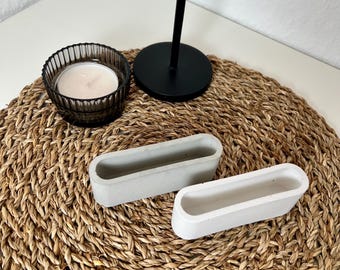 Concrete business card holder | note holder | desk decoration | storage