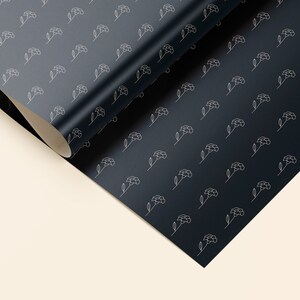 Chic Floral Minimalistic Drawing Paper Wrap Set 1