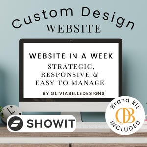 Custom Website Design for Service Providers Professional Web Design for Coaches Small Business Website for Owners Consultants Quick website