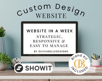 Custom Website Design for Service Providers Professional Web Design for Coaches Small Business Website for Owners Consultants Quick website