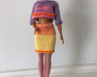 Rainbow Outfit for Barbie