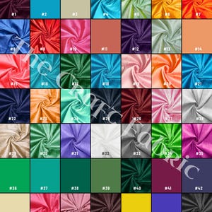 Tela de seda Dupioni cruda tejida a mano: 49 colores, material para vestidos de novia y de fiesta - cortada a medida