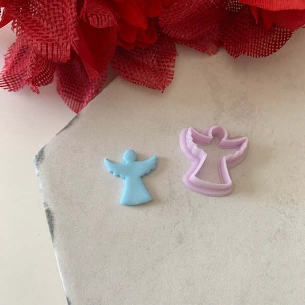 Angel Cutter | 0.75"-1.25" | Winter Polymer Clay Cutters Holiday Christmas Earrings Cutter