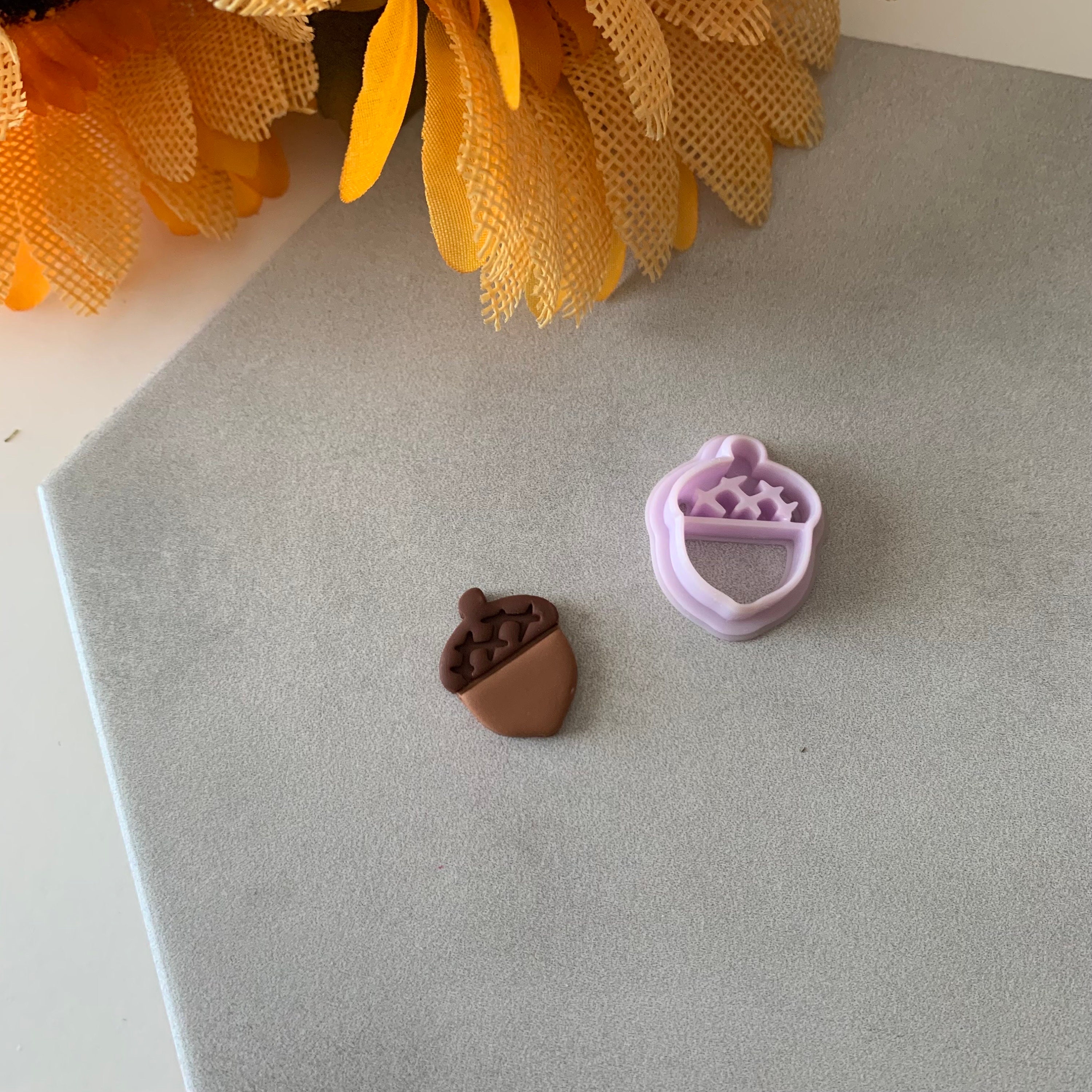  Keoker Polymer Clay Cutters for Fall - Acorn Clay