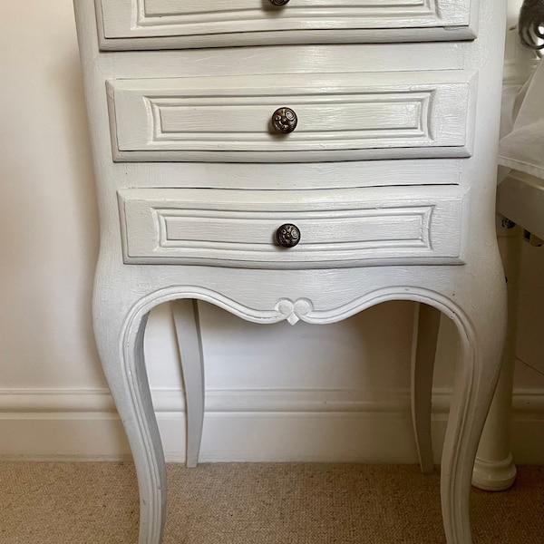 Antique French Style Bedside Table