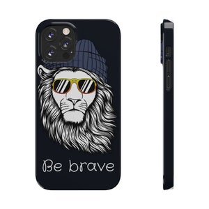 Cool Lion iPhone Slim Case for iPhone Case for iPhone 14/13/12/11Pro Max Case14/13/12/11 mini 13/12 -X/XR/XS/XS Max
