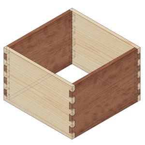 Fusion 360 Parametric dovetail template v3