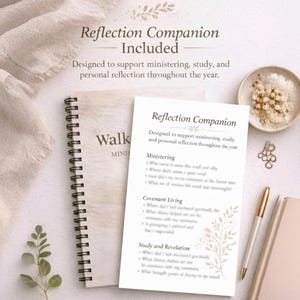 Custom name LDS women ministering journal spiral notebook for Relief Society scripture and faith journaling