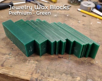 Green Wax Carving Blocks | Lost Wax Casting & Jewelry