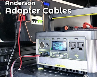 Anderson Adapter Cables: Daisy Power Systems - Diesel Heater, Fridge Freezer, Portable Power Station