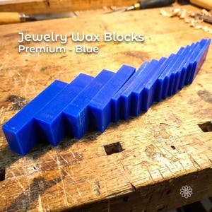 Blue Wax Carving Blocks – for Jewelry & Lost Wax Casting