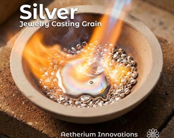 Silver Casting Grain: 15g - Fine Silver or DIY Sterling Kit