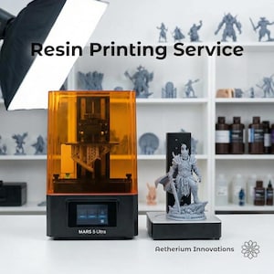 Resin 3D Printing Service: High Detail Prototypes, Functional Parts, Custom Prints