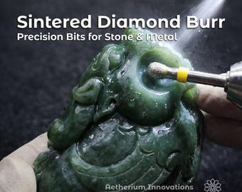 Sintered Diamond Burr: Precision Stone & Metal Polishing and Carving tools