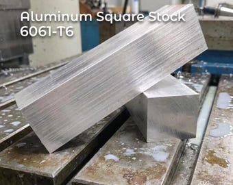 Aluminum Block 6061 T6 - 50x50x200mm | CNC Machining Stock