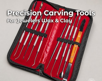 Wax & Clay Carving Set | Precision Carving Tools | Jewelry, Modeling