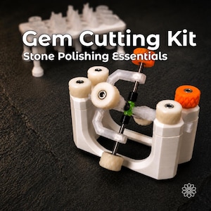 Gem Cutting Kit | Faceting, Dopping & Stone Alignment Tools