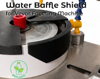 Lap Bowl Baffle: Shield Upgrade for Vevor Faceting Machine