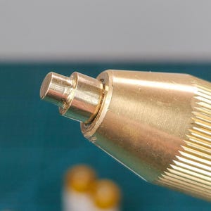 Brass Bead Faceting Dop Stick: Vevor Compatible, Lapidary Tool