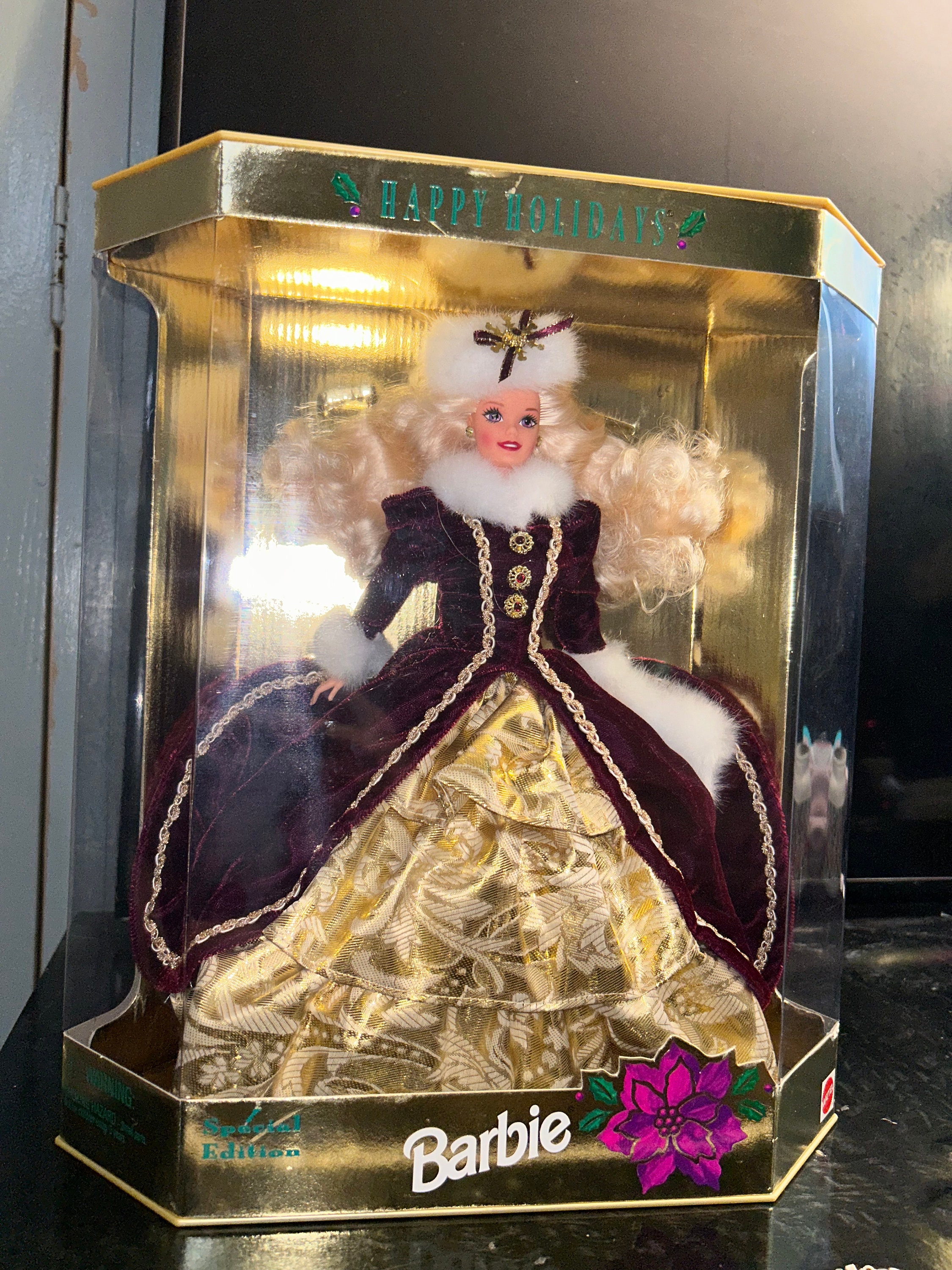 1996 Happy Holidays Barbie special Edition - Etsy