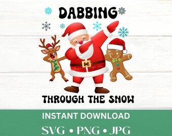 Santa Claus PNG, Reindeer SVG, Gingerbread Svg, Gingerbread Man, Funny Christmas PNG