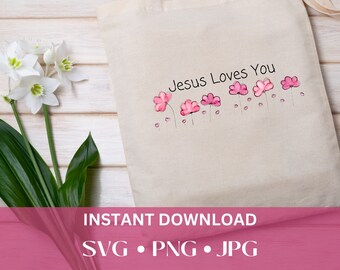 Jesus loves you - Jesus loves you svg - Christianity Shirt - Encouraging SVG
