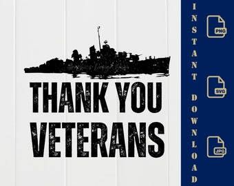 Veteran PNG, Military Png, Veterans Day gift, Military SVG, US Navy Svg