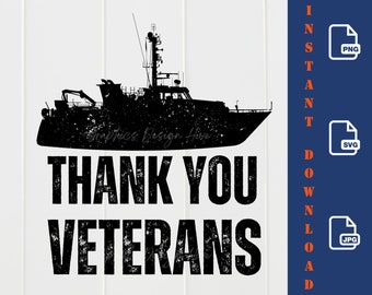 Veteran PNG, Military Png, US Coast Guard, Military SVG, Veterans Day gift