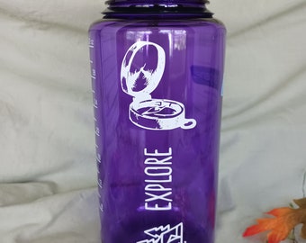 32 oz. Nalgene Bottle w/Glow-in-the-dark Decals