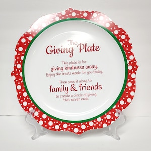Unique Friends/Family Sharing Plate