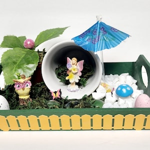 Kit de jardín de hadas para hacer uno mismo - Kit de jardín de gnomos para hacer uno mismo - Crea tu propio y encantador compañero de jardín