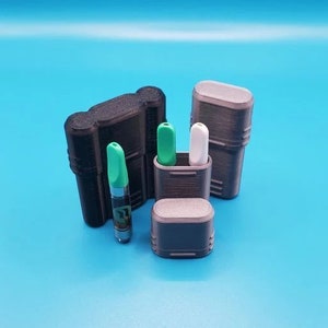 510カートリッジトラベルケース - 電子タバコとベイプカートリッジ用の保護収納ボックス、コンパクトで耐久性があり、旅行に最適です