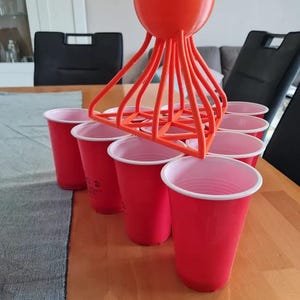 Imbuto per feste Beer Pong definitivo: riempi 10 bicchieri una volta per scatti di festa più veloci - Un must per feste in casa e animali da festa!