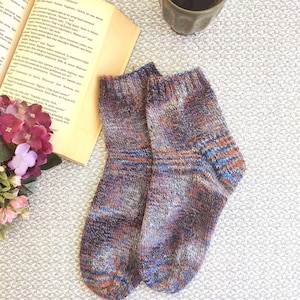 Hand Knitted Wool Socks: Cosy Winter Warmth