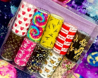 Nail Foil coloring