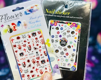Halloween Nail Art Stickers