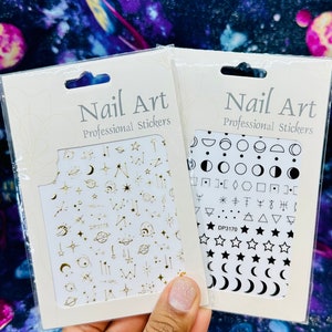 Moon Nail Stickers2 | Start Decals