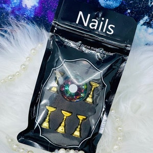 Magnetic Nail Tip Holder Practice Set